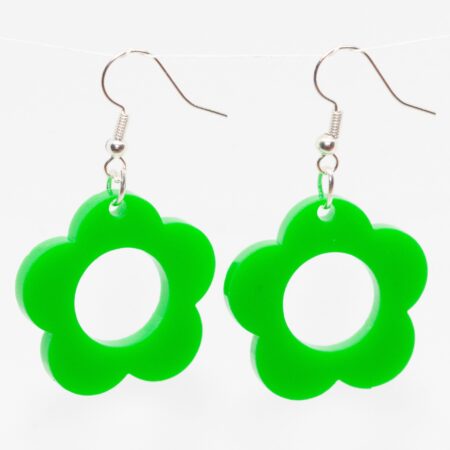 Örhängen Grön blomma